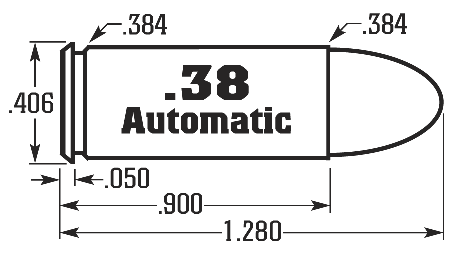 .38 Automatic / .38 Auto / .38 ACP (Lee Precision Data)